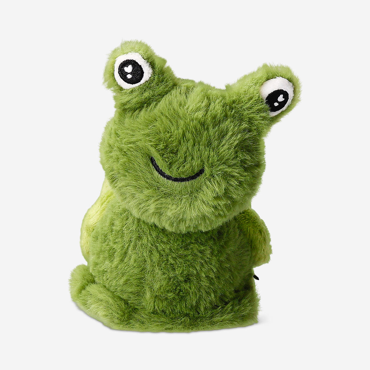 Soft plush Fluffy snail toy from Flying Tiger Copenhagen, featuring a cute, cuddly snail with a fluffy shell and smiley face.