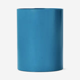 Blue metal pencil holder