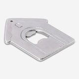 Flying Tiger Copenhagen kitchen bottle opener shaped like a house, 7 cm, with a compact and functional design for easy use.