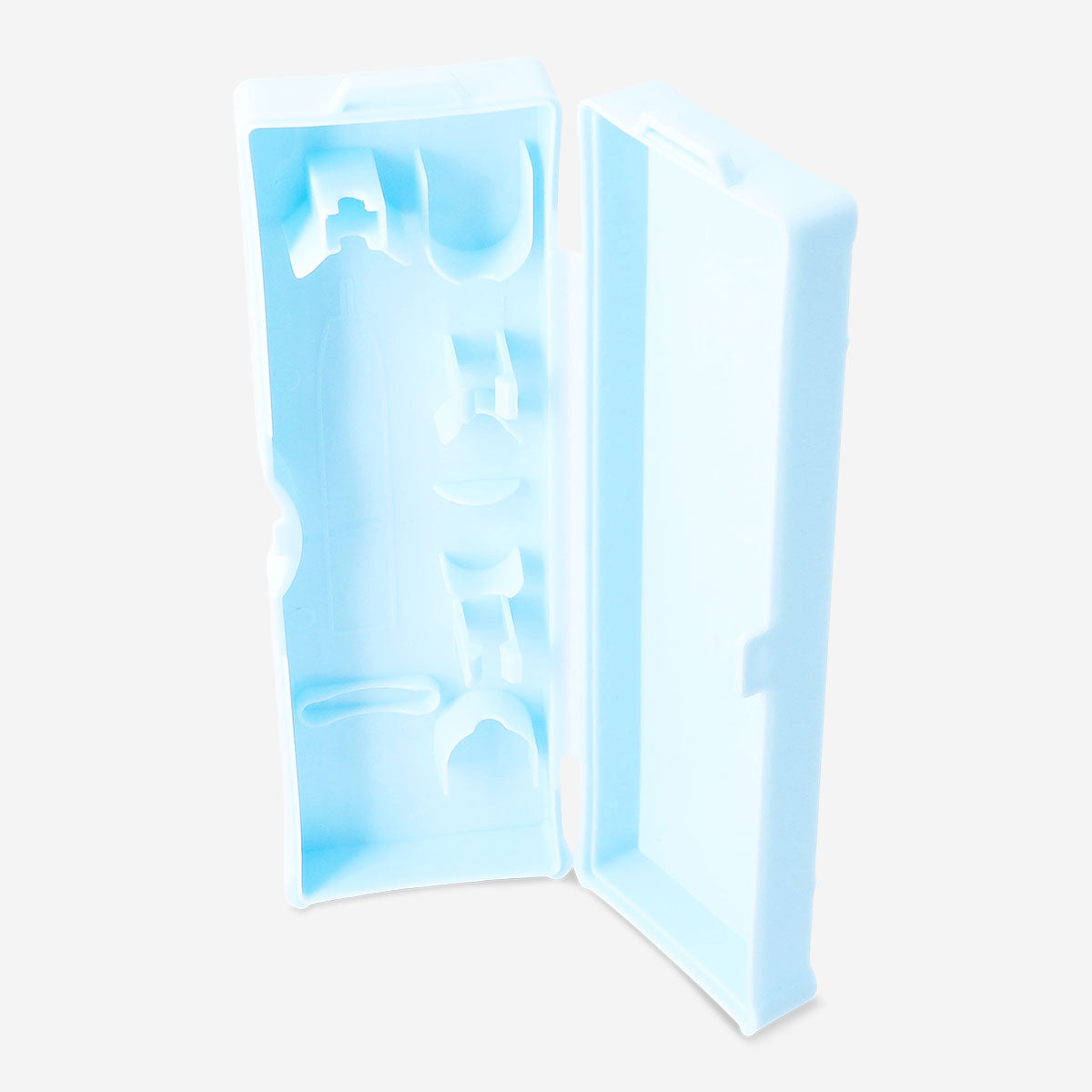 Blue Flying Tiger Copenhagen toothbrush case styled like a suitcase for travel and leisure use.