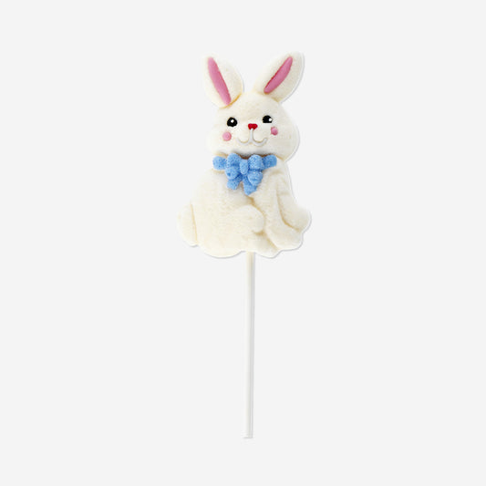 Marshmallow bunny on a stick - Vanilla flavour