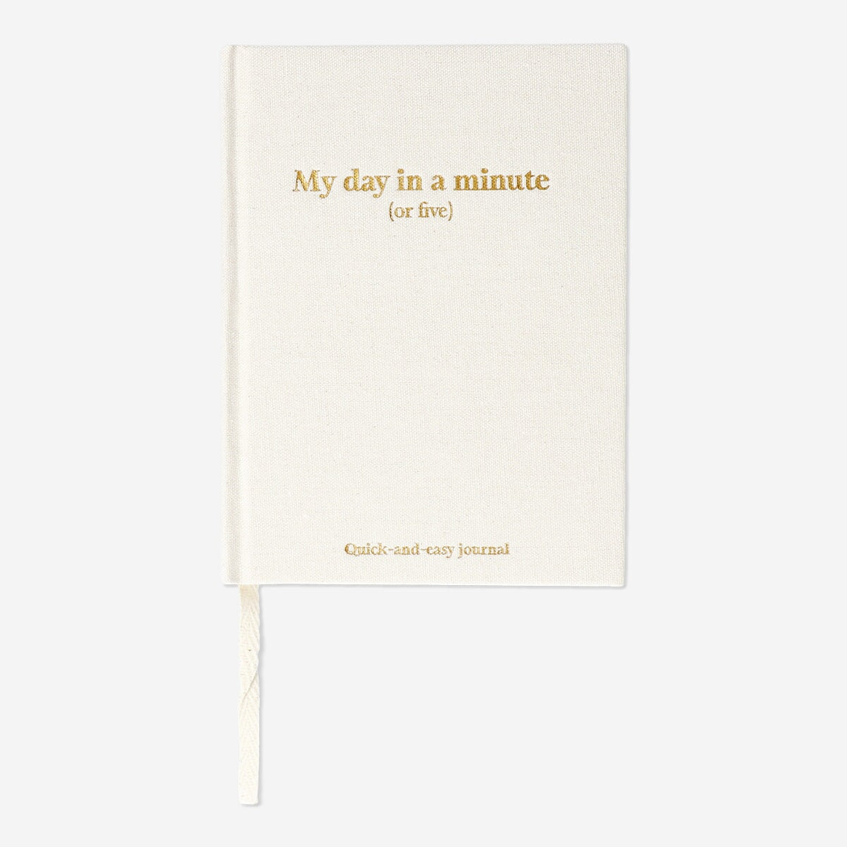 5 Minute Daily Journal with Linen Cover Office Flying Tiger Copenhagen 