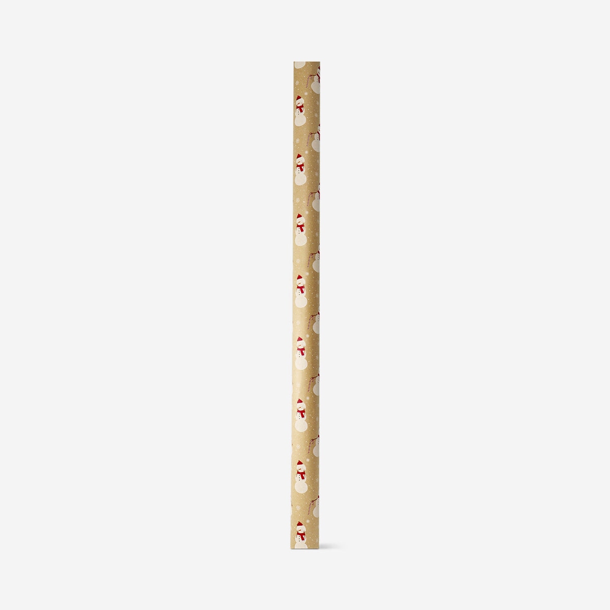 500 cm craft wrapping paper - Big snowmen motif Office Flying Tiger Copenhagen 