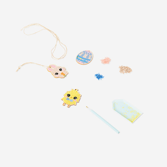 DIY strass-ornamenten - 3 stuks