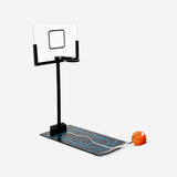Metal tabletop basketball game by Flying Tiger Copenhagen featuring a mini basketball hoop and ball for fun indoor play.