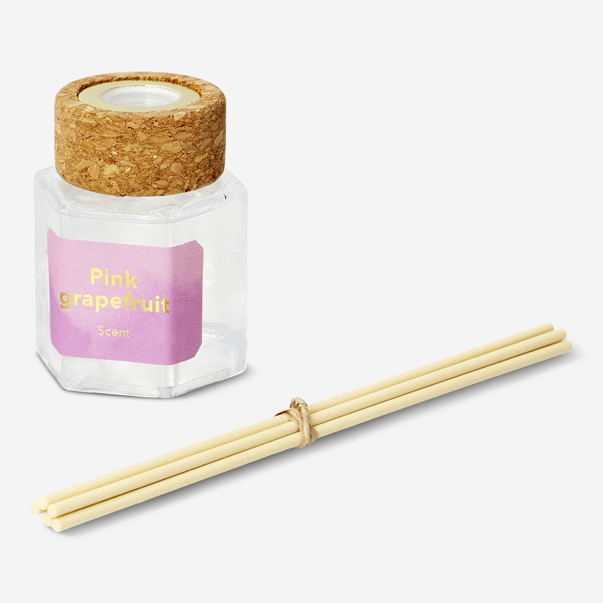 Reed diffuser with pink grapefruit fragrance - 50 ml