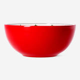 15cm ceramic bowl with ski village print, Flying Tiger Copenhagen kitchenware, featuring a cozy winter scene design.