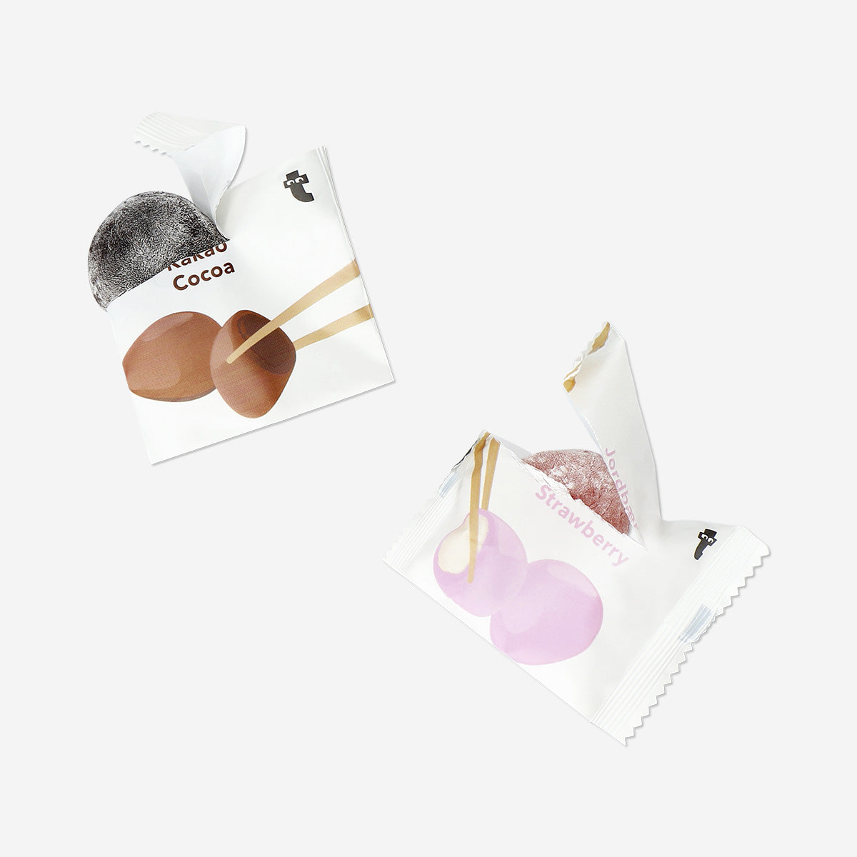 Mochi - Strawberry and cocoa flavour