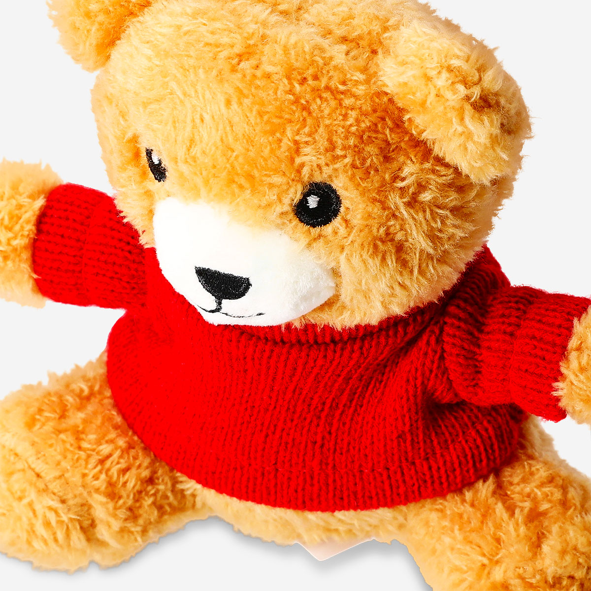 Pet toy - Teddy wearing a sweater