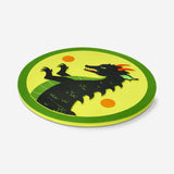 Green knight foam shield