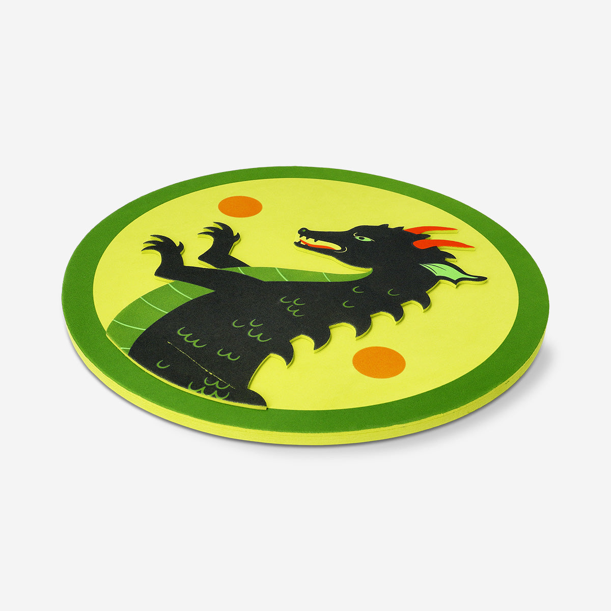 Green knight foam shield