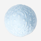 Blue decorative Easter egg - 7 cm