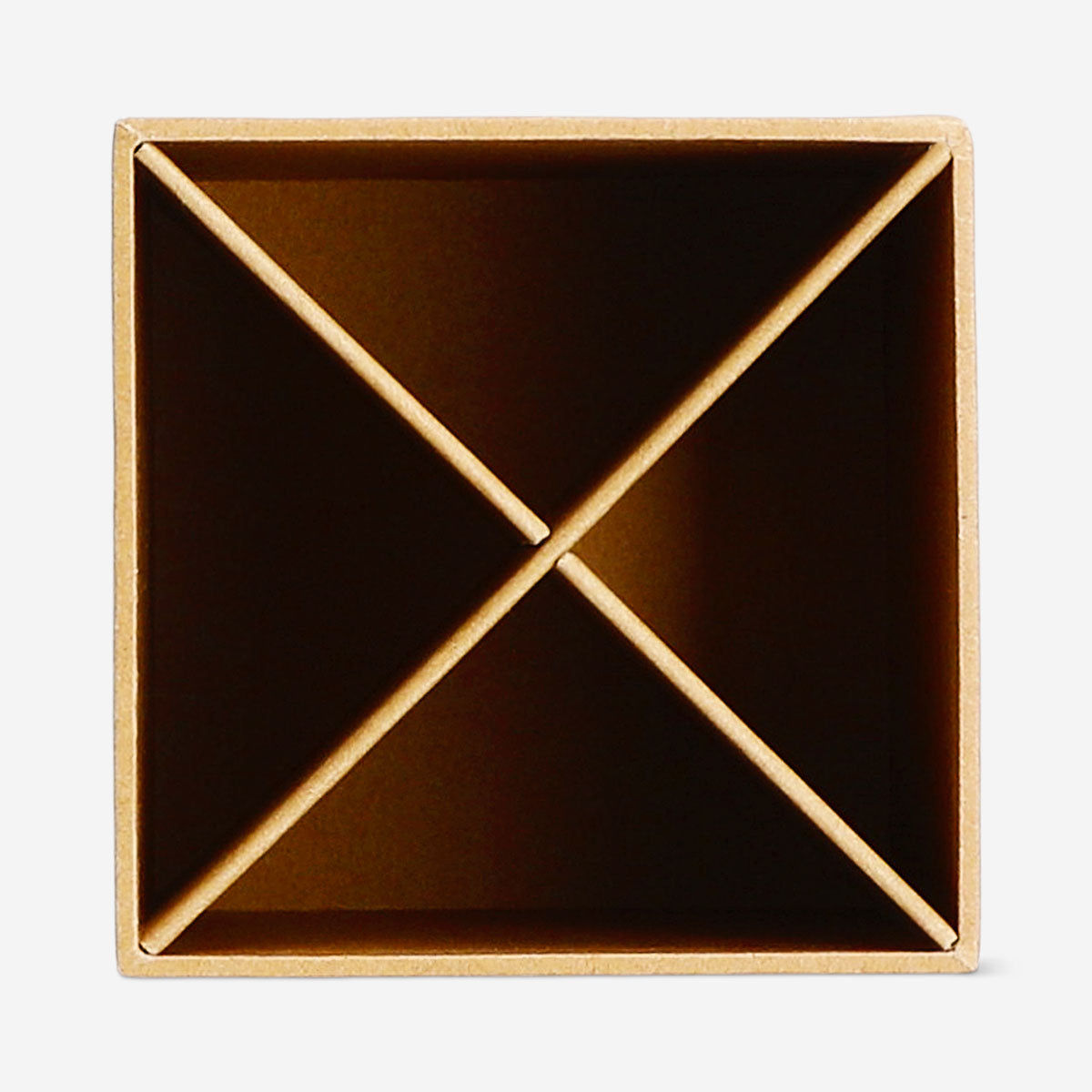 Craft paper pencil holder - 9.5x11 cm