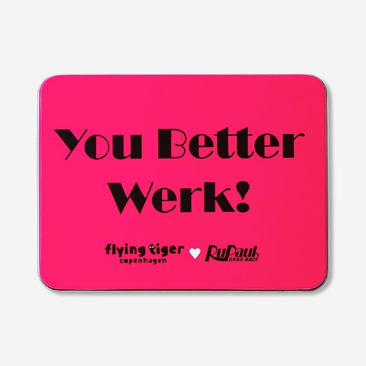 RuPaul's Drag Race x Flying Tiger Copenhagen - Pink sewing kit