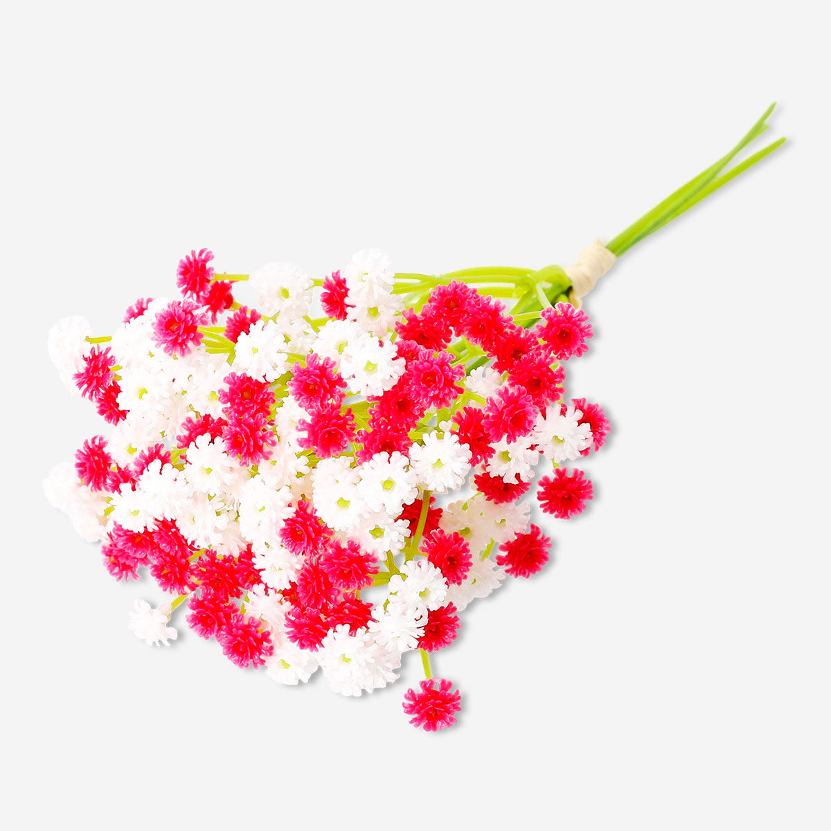 Decorative bouquet of pink and white flowers, home decor arrangement by Flying Tiger Copenhagen.