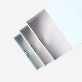 Blauer Schreibtischaufräumer mit Schubladen