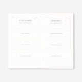 Set of three Flying Tiger Copenhagen office planners with colorful covers and organized pages for everyday planning.