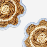 Flower coasters - 2 pcs