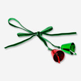 Hanging bells for home decor by Flying Tiger Copenhagen, featuring colorful metal designs and a cheerful, decorative style.