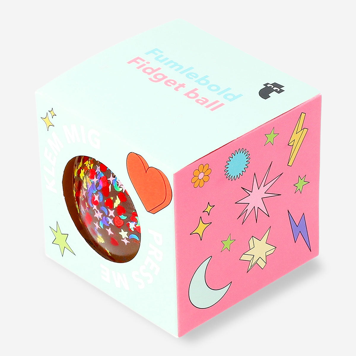 Fidget-Ball - Glitzerstreusel