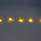 String lights - Yellow daffodils