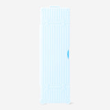 Blue Flying Tiger Copenhagen toothbrush case shaped like a suitcase, perfect for travel and leisure use.