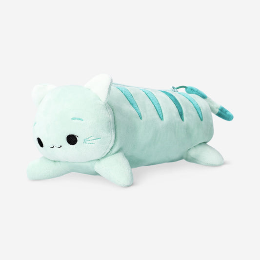 Estuche de peluche con gatito
