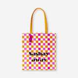 RuPaul's Drag Race x Flying Tiger Copenhagen - Checkered tote bag
