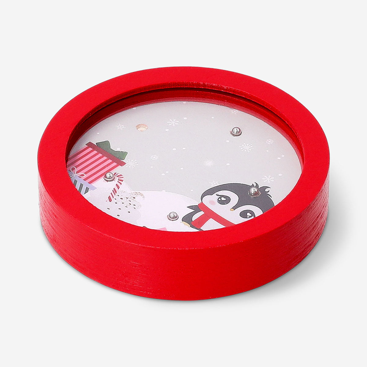 Flying Tiger Copenhagen 2-in-1 tilt game with colorful components and a playful design for fun indoor entertainment.