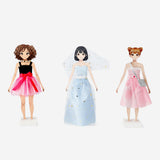 Flying Tiger Copenhagen DIY fashion designer kit with colorful craft supplies and tools for creative fashion projects.