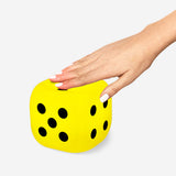 Color-changing dice gadget by Flying Tiger Copenhagen, featuring a cozy lamp design with vibrant light effects.