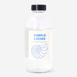 Flying Tiger Copenhagen reed diffuser with sea salt fragrance in a clear glass bottle, ideal for home fragrance and decor.