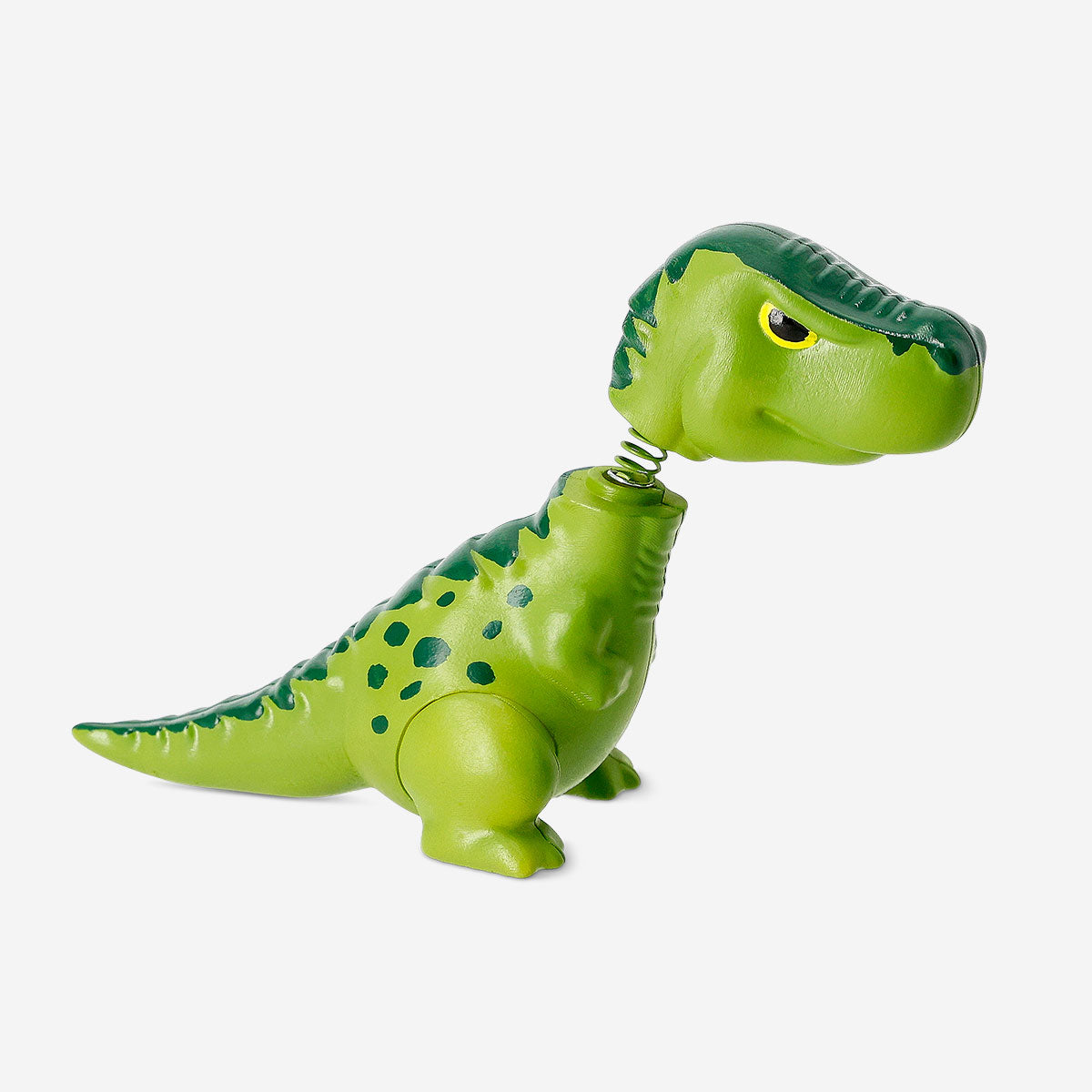 Flying Tiger Copenhagen T-Rex dinosaur bobblehead toy with detailed features and playful design, perfect for collection or display.