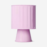 Korotettu sininen metallinen kasviruukku - 12 cm