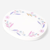Floral sticky memos with gold detail from Flying Tiger Copenhagen, featuring colorful flower designs for office organization.
