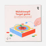 Flying Tiger Copenhagen Target game showing colorful game components and target board for fun indoor play.