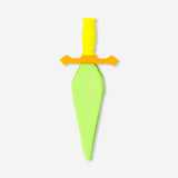 Water play foam sword toy from Flying Tiger Copenhagen, bright blue foam sword for kids' outdoor water fun.