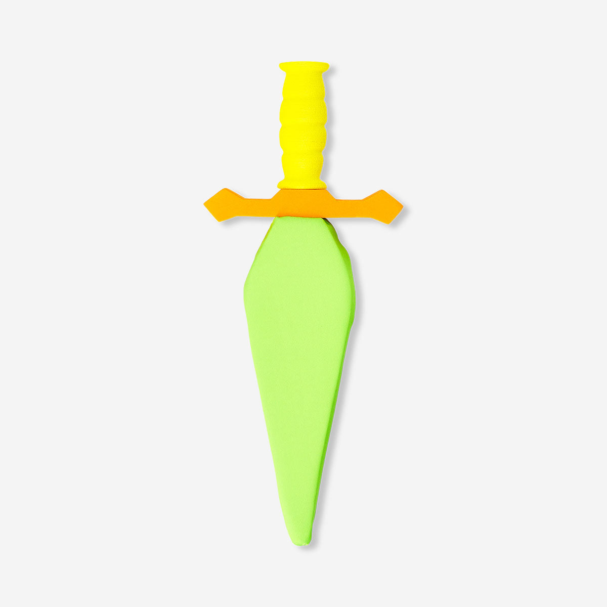 Water play foam sword toy from Flying Tiger Copenhagen, bright blue foam sword for kids' outdoor water fun.