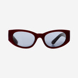 Burgundy sunglasses