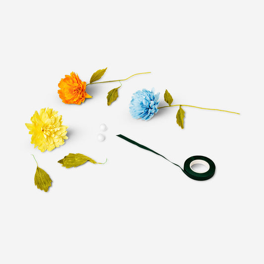 DIY paper flowers kit