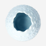 Blue Easter egg vase - 14 cm