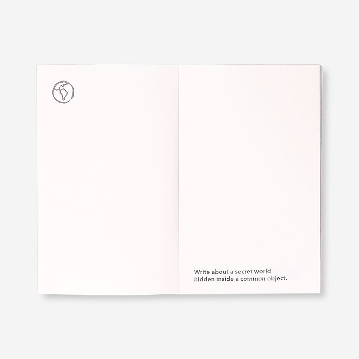 Creative office journal with prompts from Flying Tiger Copenhagen, featuring colorful pages and inspirational writing spaces.