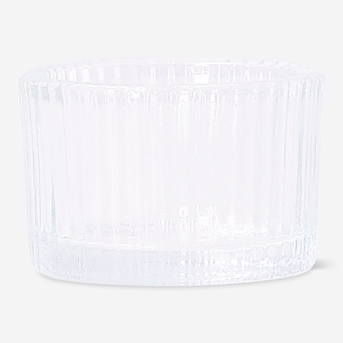 Clear tealight holder, 5 cm, by Flying Tiger Copenhagen
