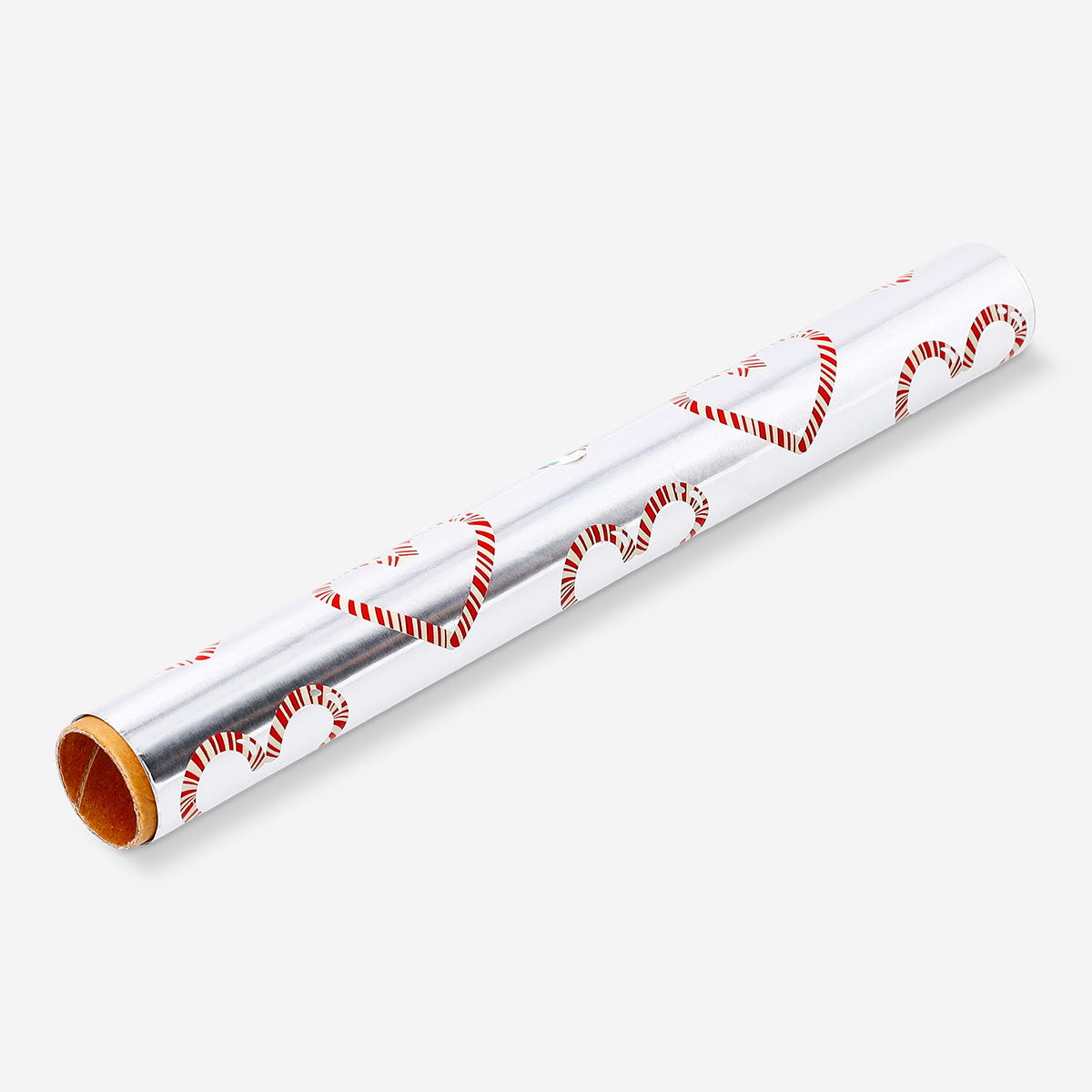 Aluminum foil with sugar cane heart patterns, 300 cm length, kitchen use, by Flying Tiger Copenhagen
