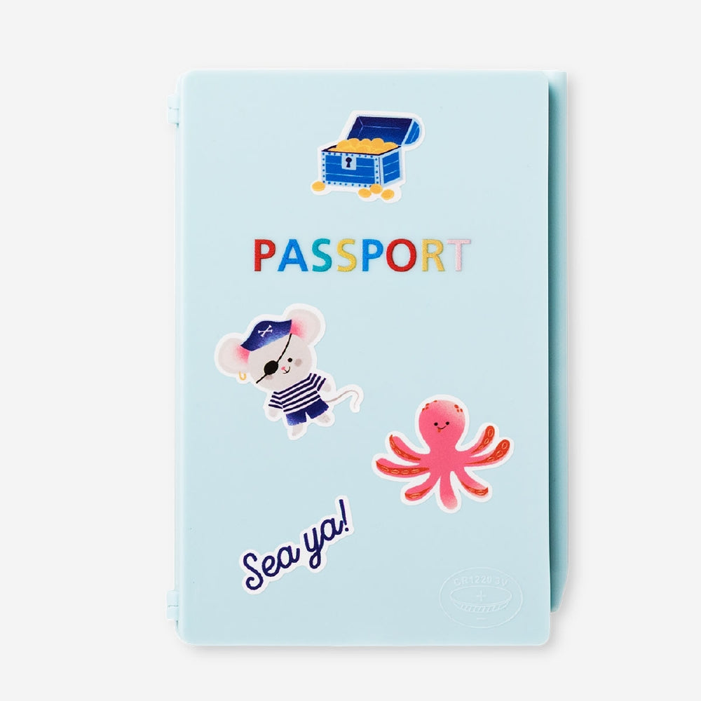 Magic drawing board as passport