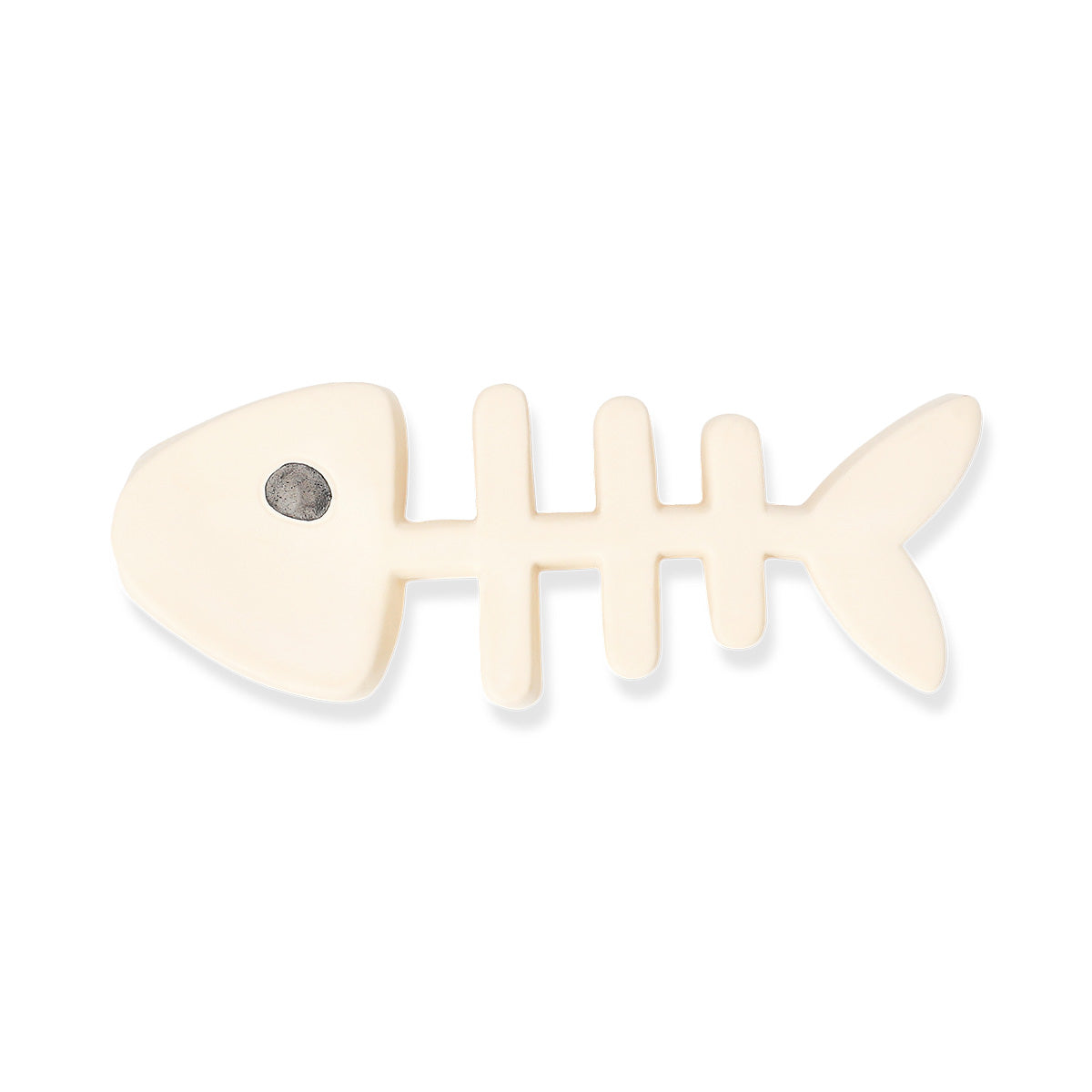 Flying Tiger Copenhagen fish bone pet toy for leisure, made of durable material, designed for cats and small pets to play and chew.