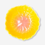 Hibiscus flower bowl from Flying Tiger Copenhagen, 12 cm kitchen decorative ceramic bowl with vibrant floral design.