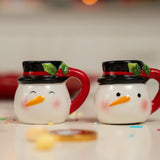 Snowman salt and pepper set