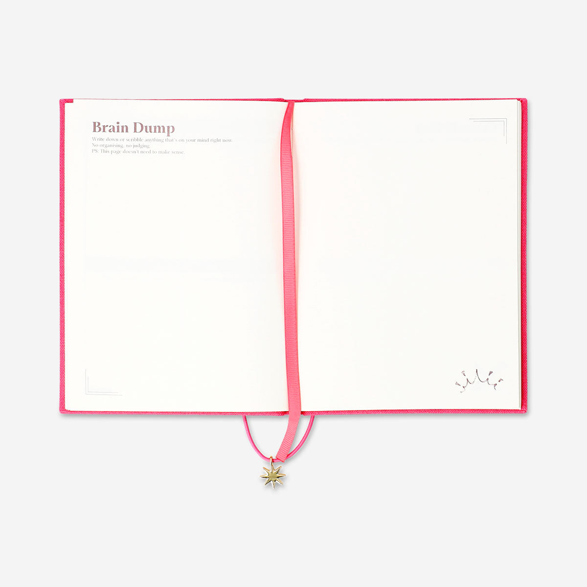 Reflection journal by Flying Tiger Copenhagen, English office journal with lined pages for daily notes and personal reflection.