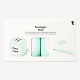 Dice with erasable marker - 2 pcs